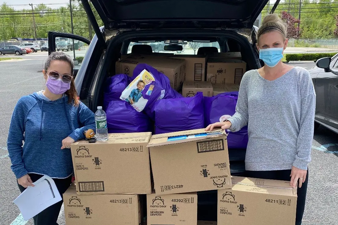 Family Success Centers deliver diapers and baby items to local families