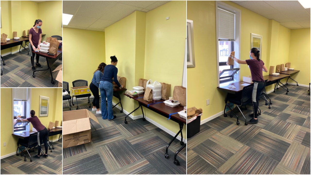 Acenda Family Success Centers safely deliver food to families in Atlantic City