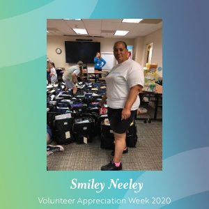 portrait of volunteer Smiley Neeley