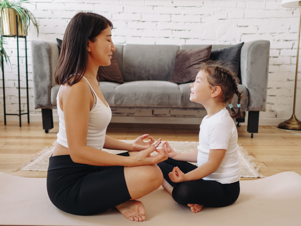 meditation for mental health mom and child