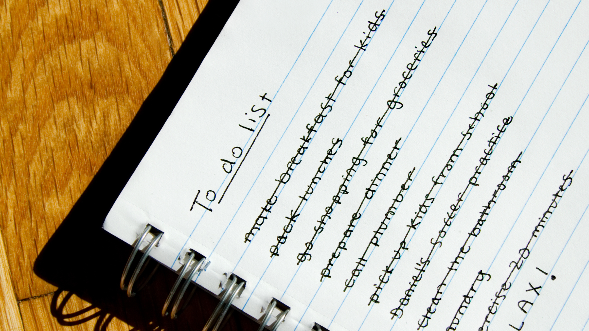 Untitled design (75) A to do list, to help reduce the effects and stress associated with a quarterlife crisis.
